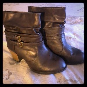 Size 9 Brown Booties